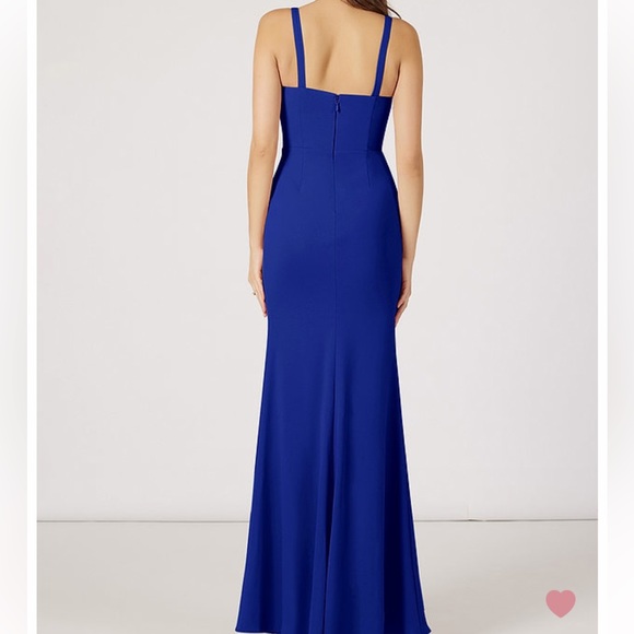Azazie Gianetta Bridesmaid Dress - Royal Blue - Picture 3 of 6